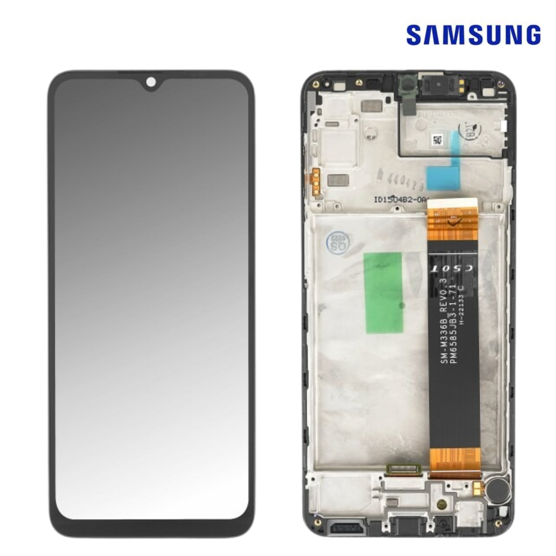 SAMSUNG S21 FE / SM-G990 GREEN LCD